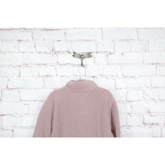 LL Bean Women's Mountain Classic Fleece Jacket Pink Size M - Picture 4 of 10